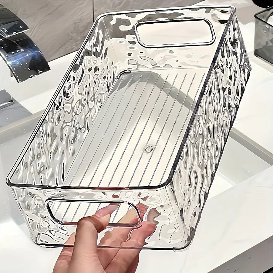 Glacier Pattern Cosmetics Storage Box