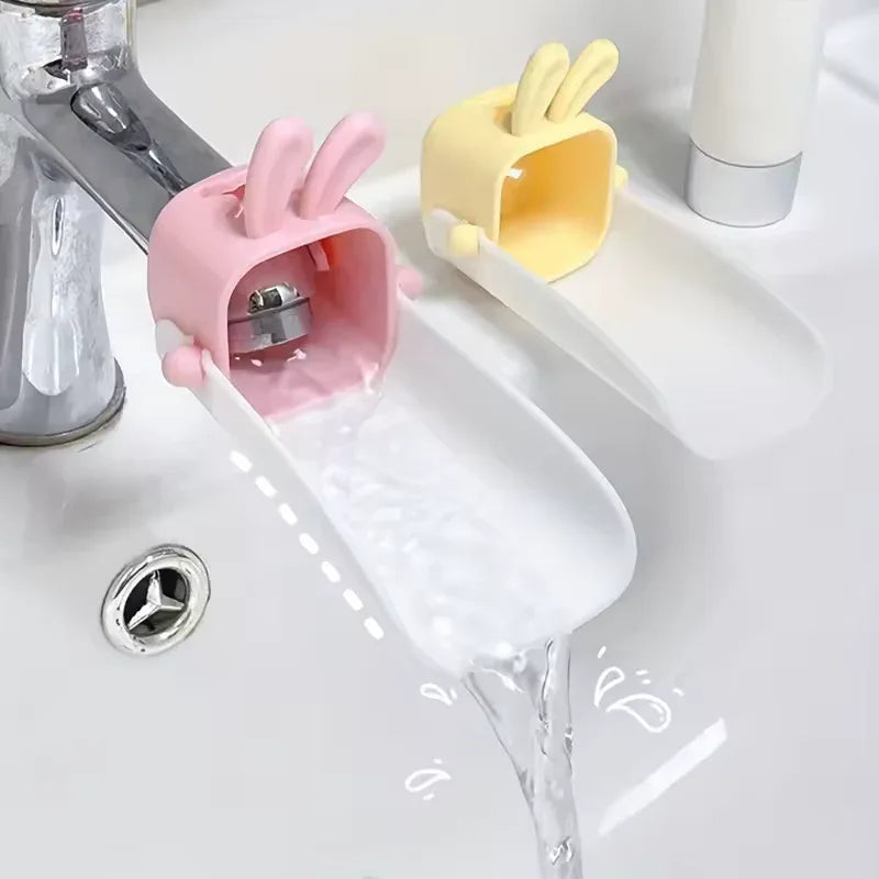 Cartoon Faucet Extender – Kids Hand Washing Tool - Clarify.pk
