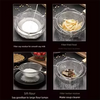 Deep Frying Spider Strainer – Stainless Steel Wire Skimmer with Heat-Resistant Wood Handle