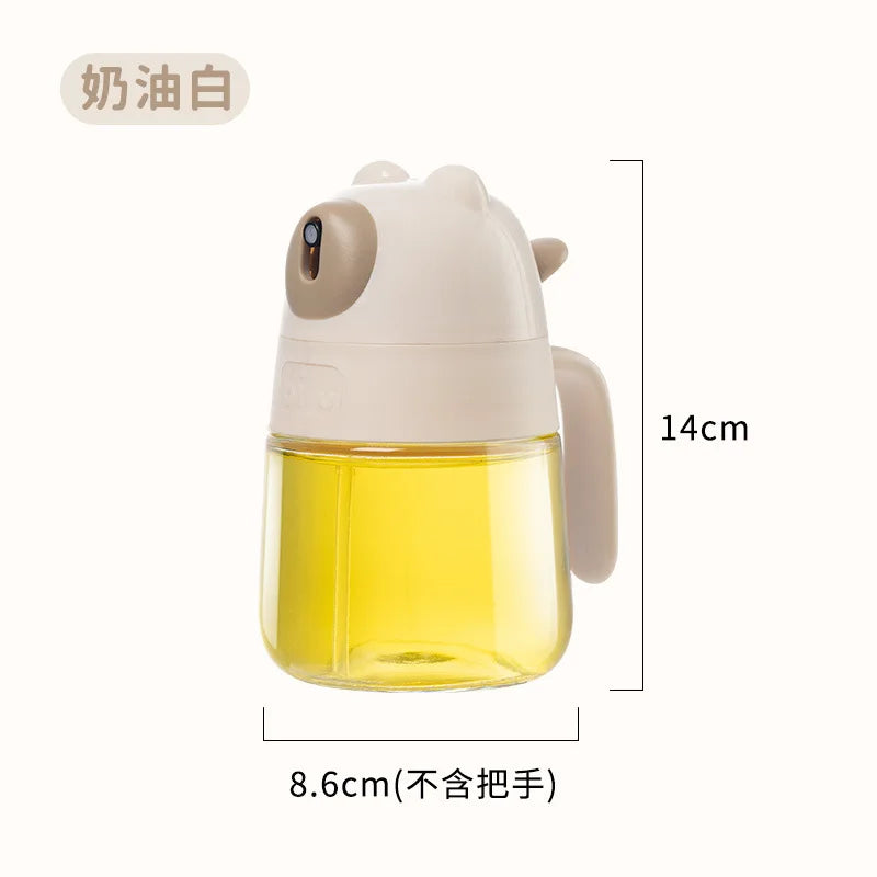 Glass Oil Pot 300ml – Leak Proof Kitchen Oil Bottle