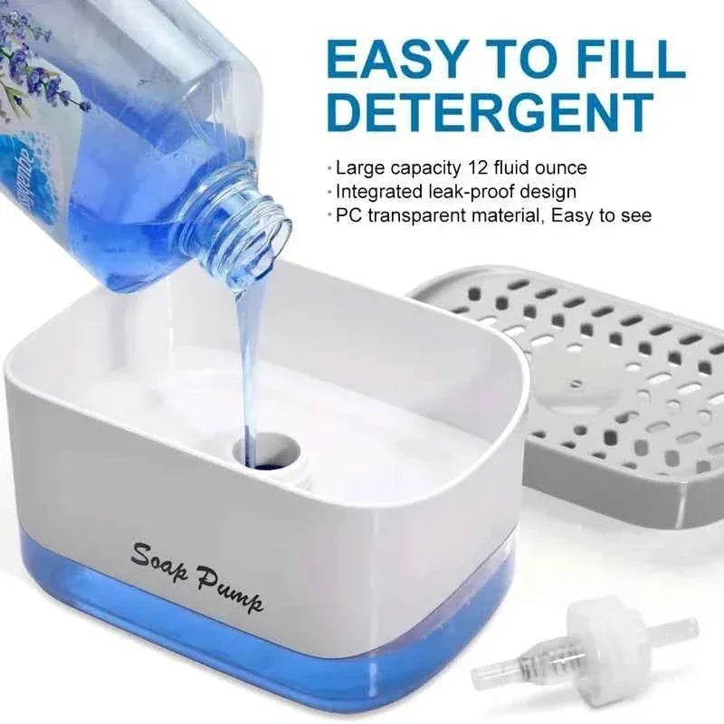 Large Capacity Soap Dispenser for Home and Commercial Use