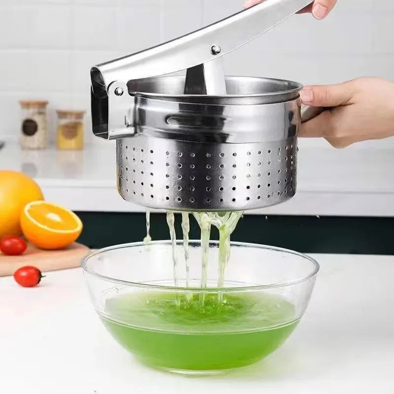 سٹینلیس سٹیل آلو میشر اور جوسر - آسان صاف