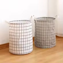 Large Collapsible Fabric Laundry & Toy Basket (Random)
