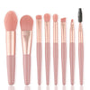 8Pcs Makeup Brush Set – Travel-Ready, Soft Synthetic Bristles