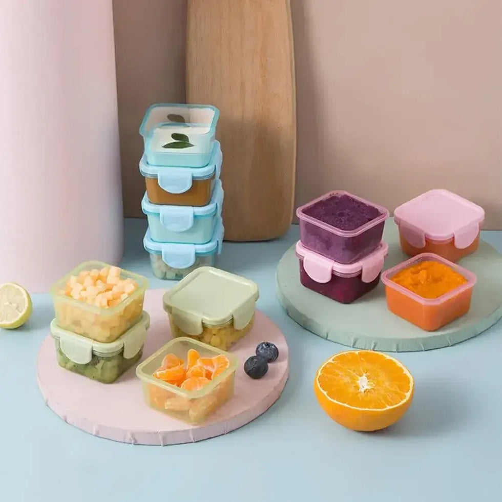 4pcs Mini Storage Container Set – Multi-Purpose - Clarify.pk