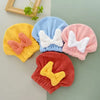 Soft Water-Absorbent Shower Cap with Stylish Bow - Clarify.pk