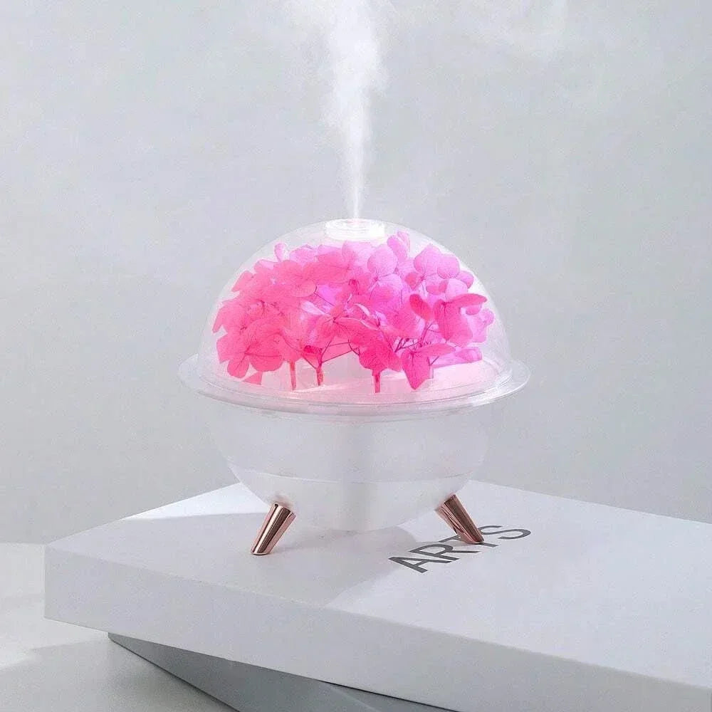 Eternal Flower Air Humidifier – USB Aroma Diffuser - Clarify.pk