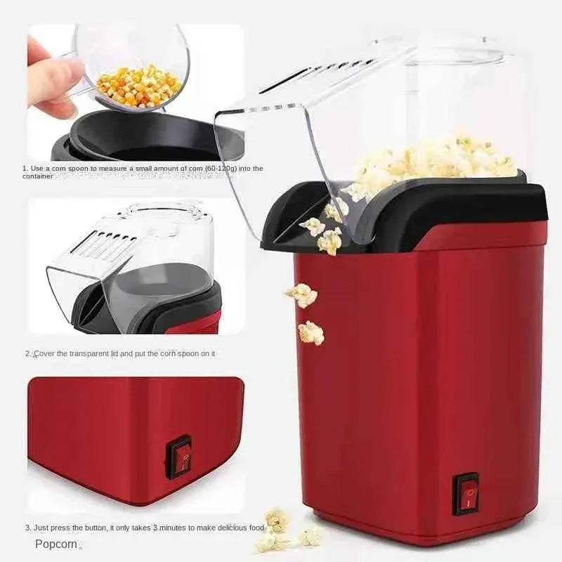 Mini Electric Popcorn Maker for Quick and Easy Snacks - Clarify.pk
