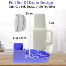 High-Quality Tumbler Drying Rack – Cup Cleaning & Storage Station - Clarify.pk