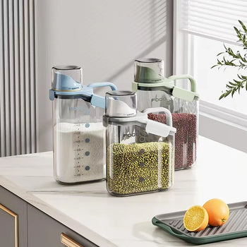  Premium airtight glass food storage jars for kitchen organization Trenducts Pakistan