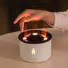 Premium Volcano Flame Humidifier – LED Fire Mist Aroma Diffuser - Clarify.pk