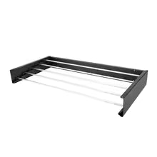 Space-Saver Pro Wall-Mounted Foldable Towel Rack – Heavy Duty Aluminum Indoor/Outdoor Clothes Drying Rack