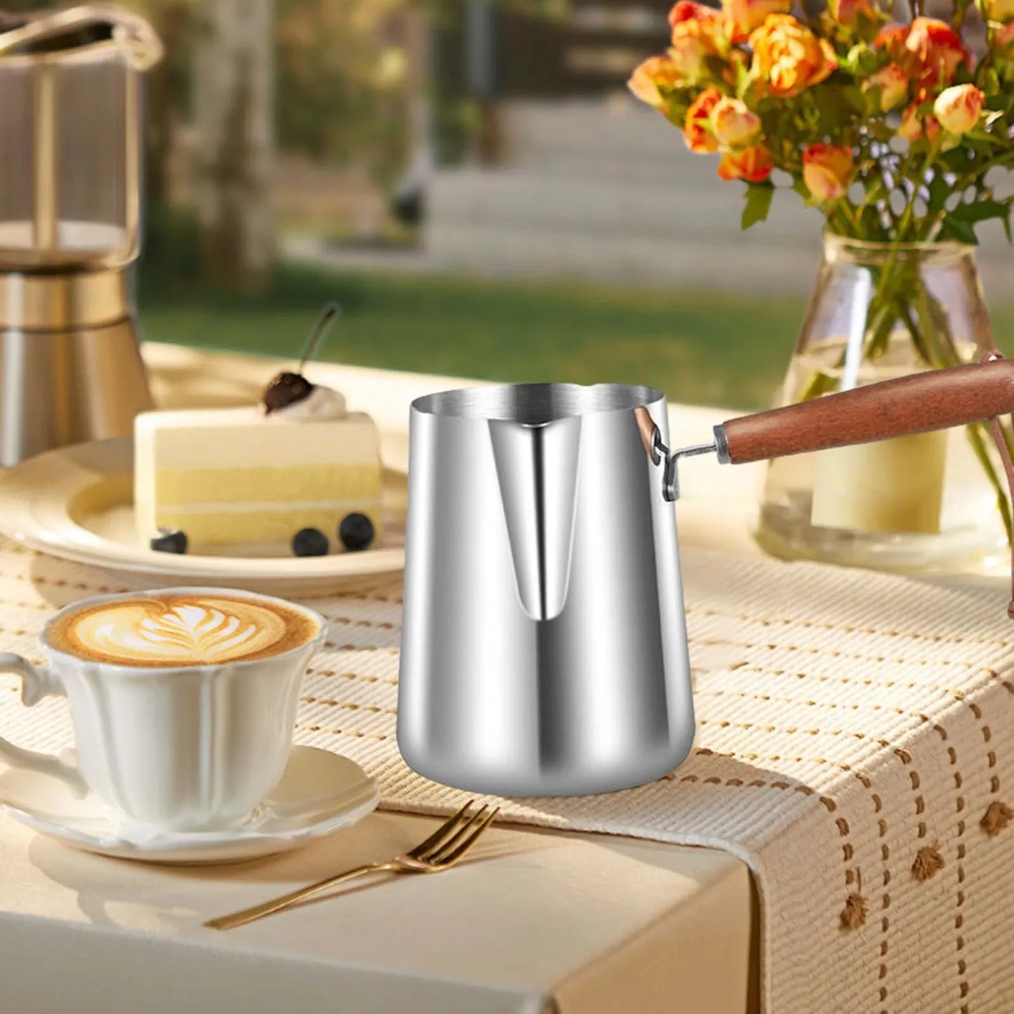 Turkish Coffee Pot – Multifunctional Coffee & Tea Kettle - Clarify.pk