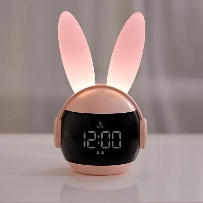 Rabbit Digital Alarm Clock – LED Display Bedside Clock - Clarify.pk