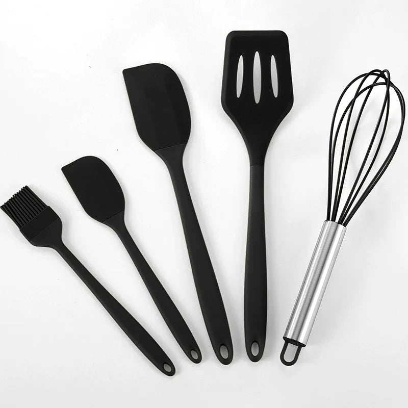 12-Piece Silicone Utensil Set – Non-Stick Professional Cooking Tools