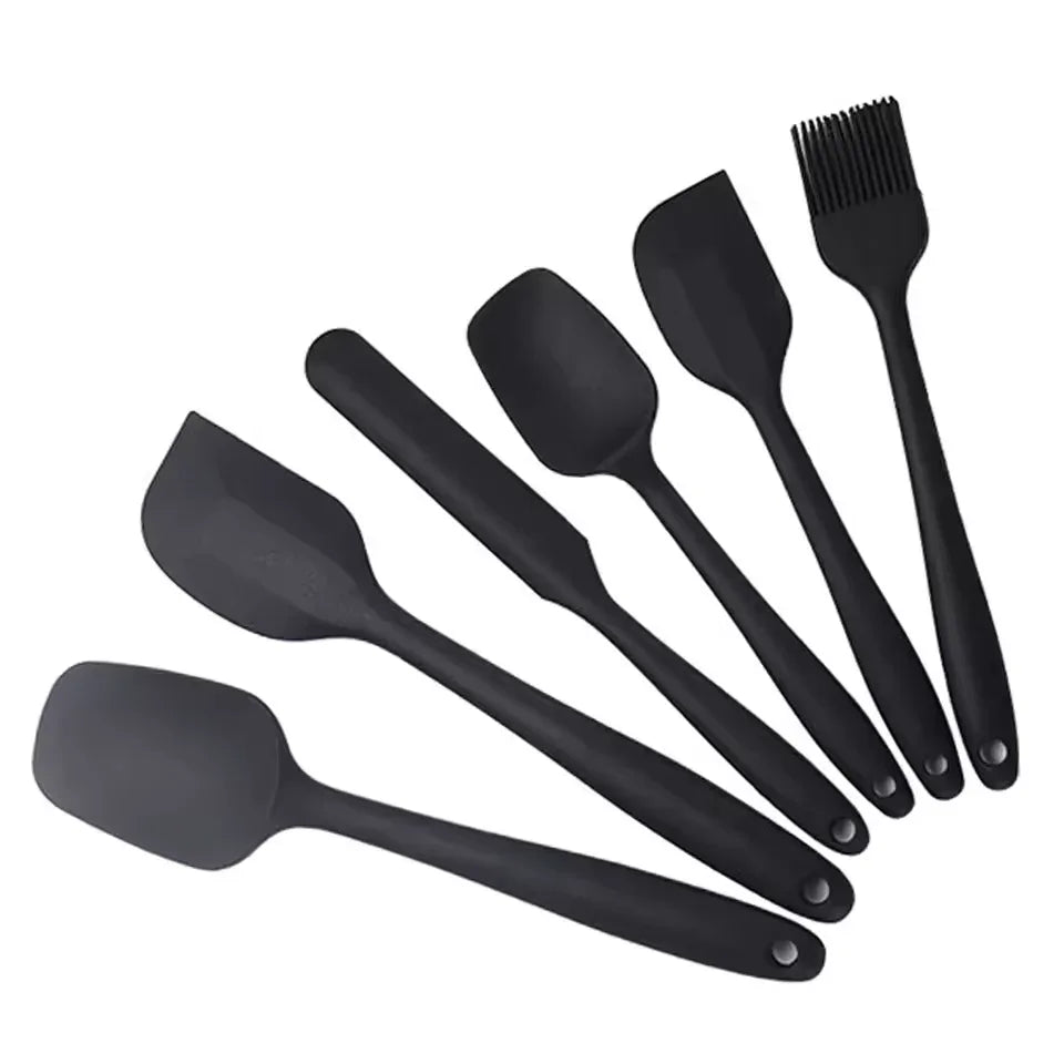 6-Piece Silicone Kitchenware Set – Non-Stick Cooking Utensils - Clarify.pk