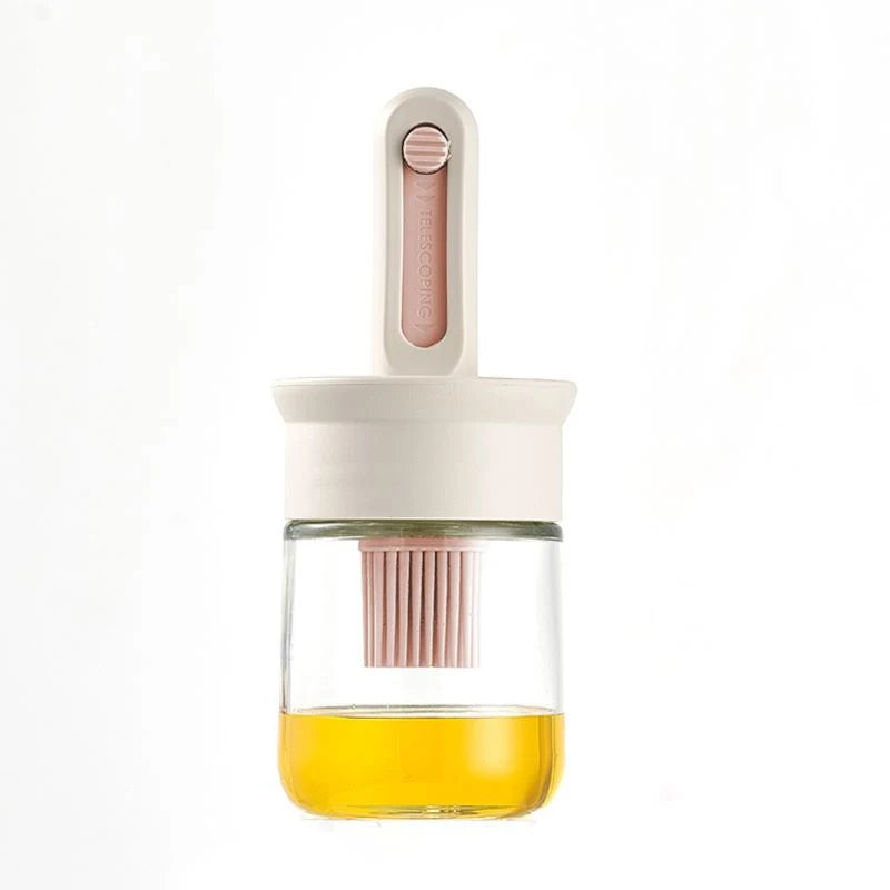 Glass Oil Dispenser Bottle 300ml – Leak Proof Kitchen Oil Pot