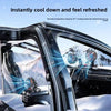 Powerful Double Head Car Fan for Truck And Bus 24v12v Cooling Strong Wind Plastic Material Vehicle Mounted USB Fan