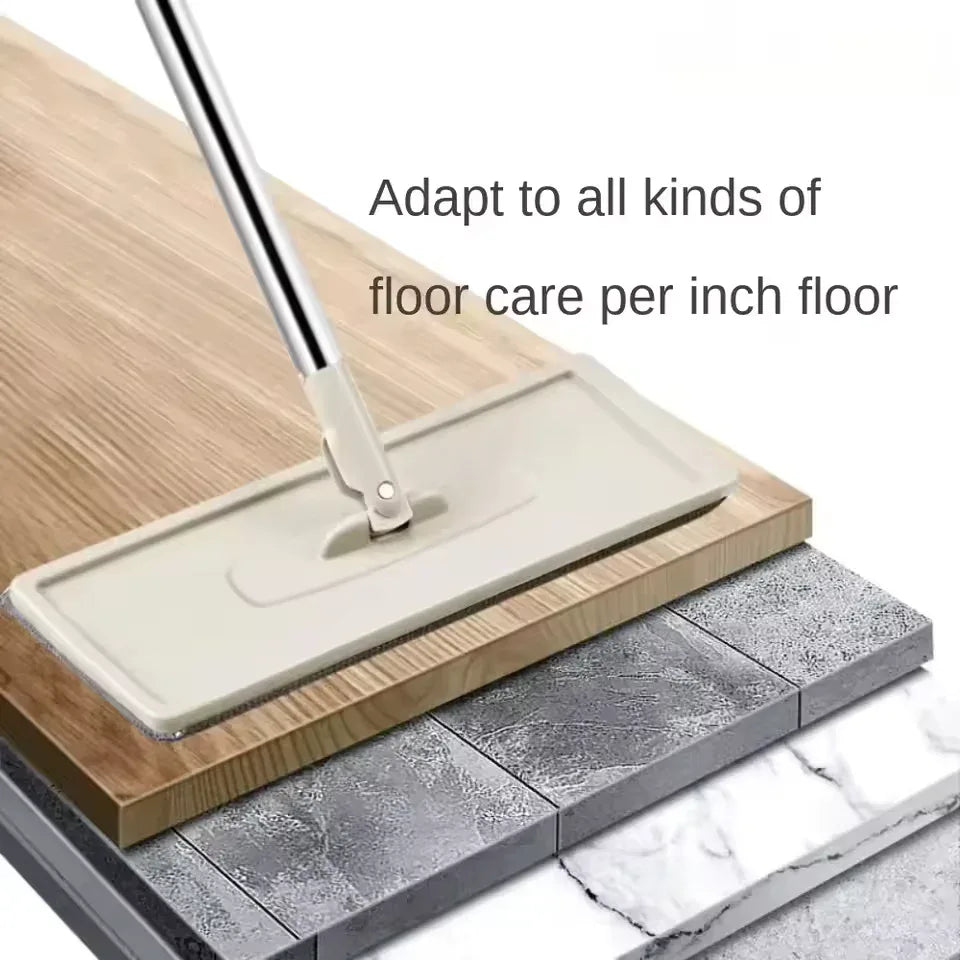 Self-Cleaning Magic Mop with Bucket for Easy Floor Cleaning - Clarify.pk