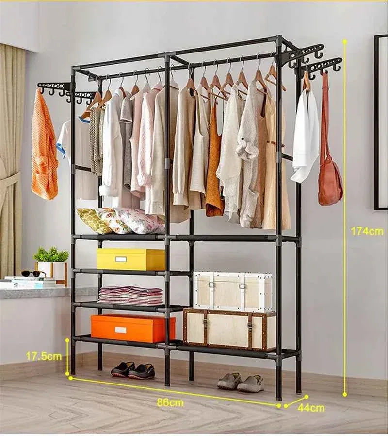 Clothes Hanger Rack for Efficient Space Organization - Clarify.pk