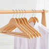 Pack of 3 Wooden Clothes Hangers – Premium Quality - Clarify.pk
