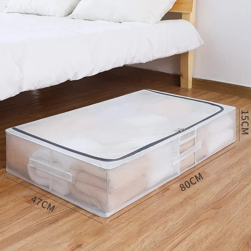 Large Capacity Under Bed Storage Organizer – Waterproof Fabric Box
