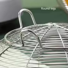 2-Tier Metal Fruit Basket – Revolving Countertop Storage Organizer for Kitchen & Dining Table