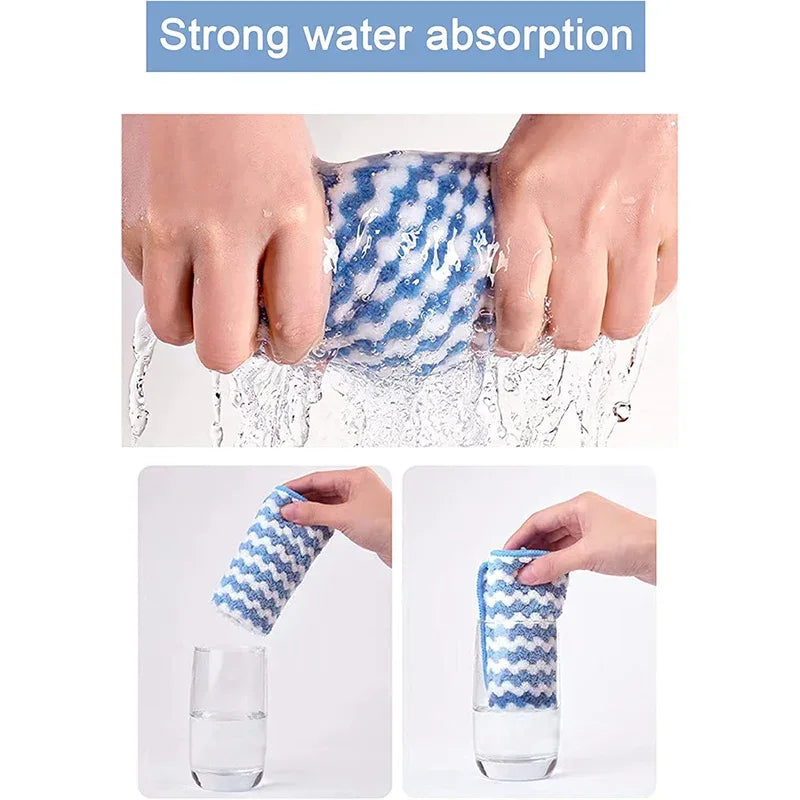 Ultra Absorbent Kitchen Towels Set – Pack of 5 - Clarify.pk