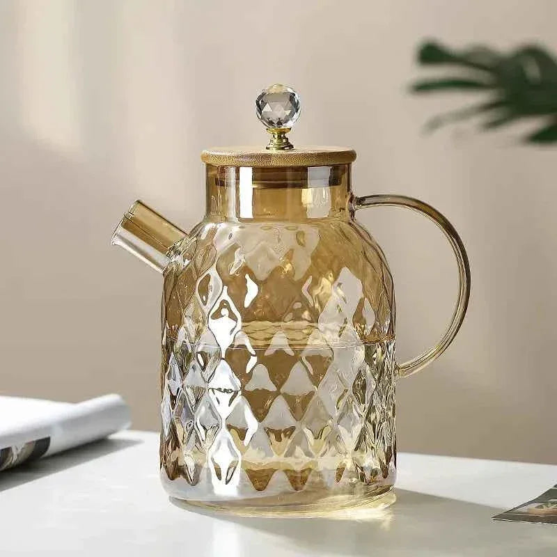 Glass Tea Kettle - Premium Durability and Elegant Design for Perfect Brewing