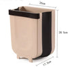 9L Wall Mounted Folding Trash Bin – Kitchen & Car Hanging Garbage Can - Clarify.pk