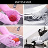 Waterproof Silicone Dishwashing Gloves – Soft & Durable - Clarify.pk