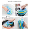 Magic Cleaning Sponge - Thickened Stain Removing Brush for Pot, Tile, Kitchen, Toilet, and Bathroom Cleaning - Clarify.pk