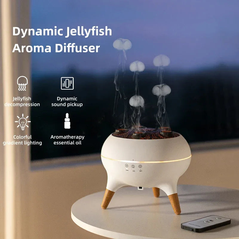 Dynamic Jellyfish Air Humidifier & Diffuser - Clarify.pk