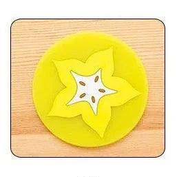 Fruit-Shaped Silicone Cup Mats – 6PCS Heat Resistant - Clarify.pk