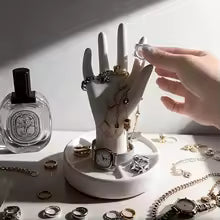 Hand-Crafted Sculptural Jewelry Holder & Display Dish