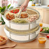 Portable Snack Tray – 360° Rotating & Spill-Proof - Clarify.pk