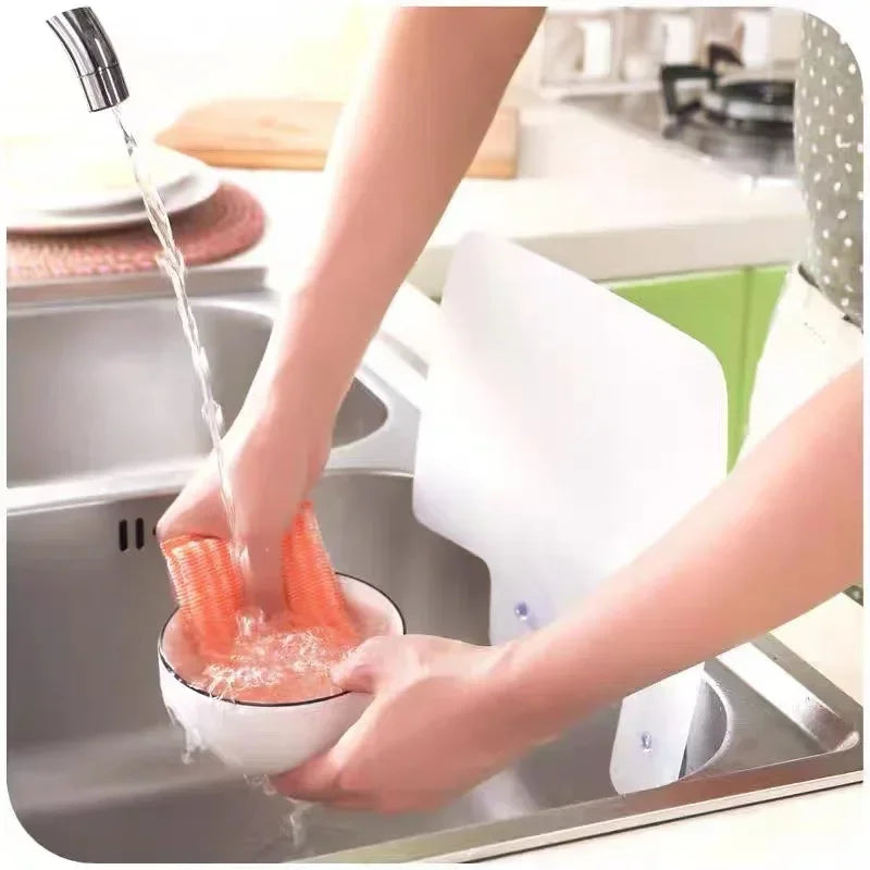 Kitchen Sink Water Splash Guard with Suction Cup Mount