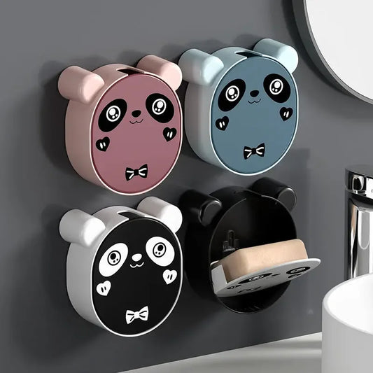Wall Mounted Soap Box with Lid – Drain-Free Fragrance Holder (Random)