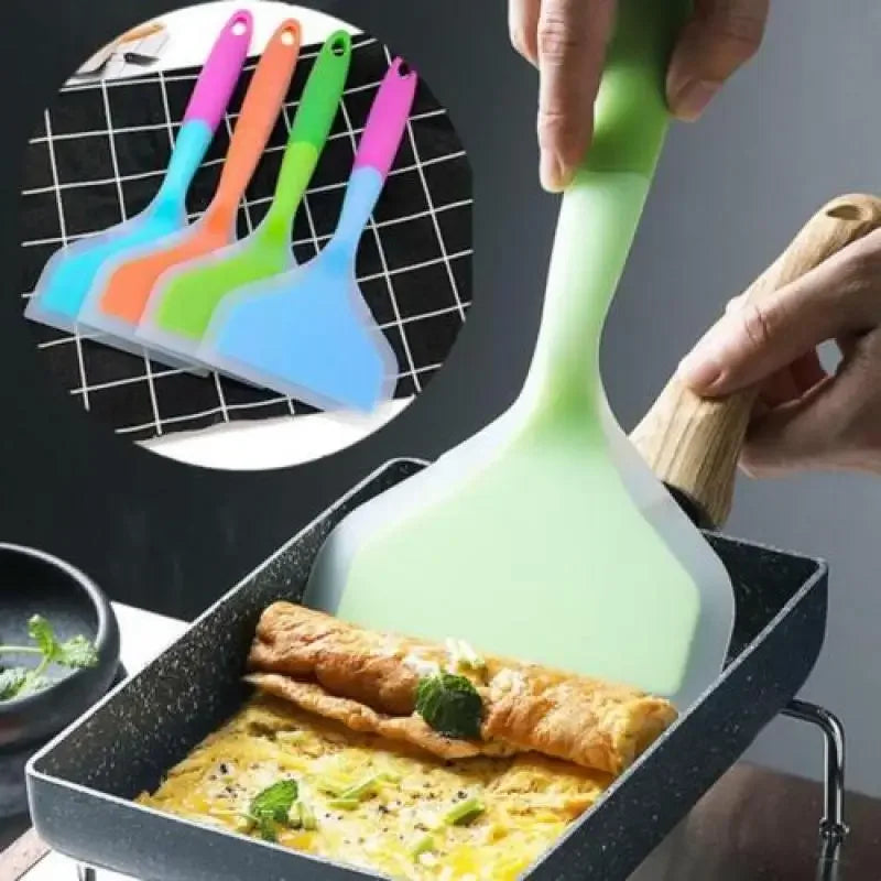 Silicone Cooking Spatula – Heat Resistant Kitchen Tool - Clarify.pk