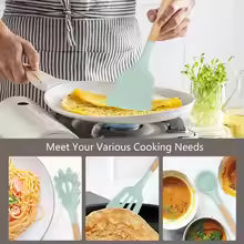 19Pcs Silicone Kitchen Utensils Set for Cooking and Baking