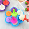 7-Cavity Silicone Ice Cream Mold - DIY Popsicle & Ice Ball Maker – Summer Kitchen Tool