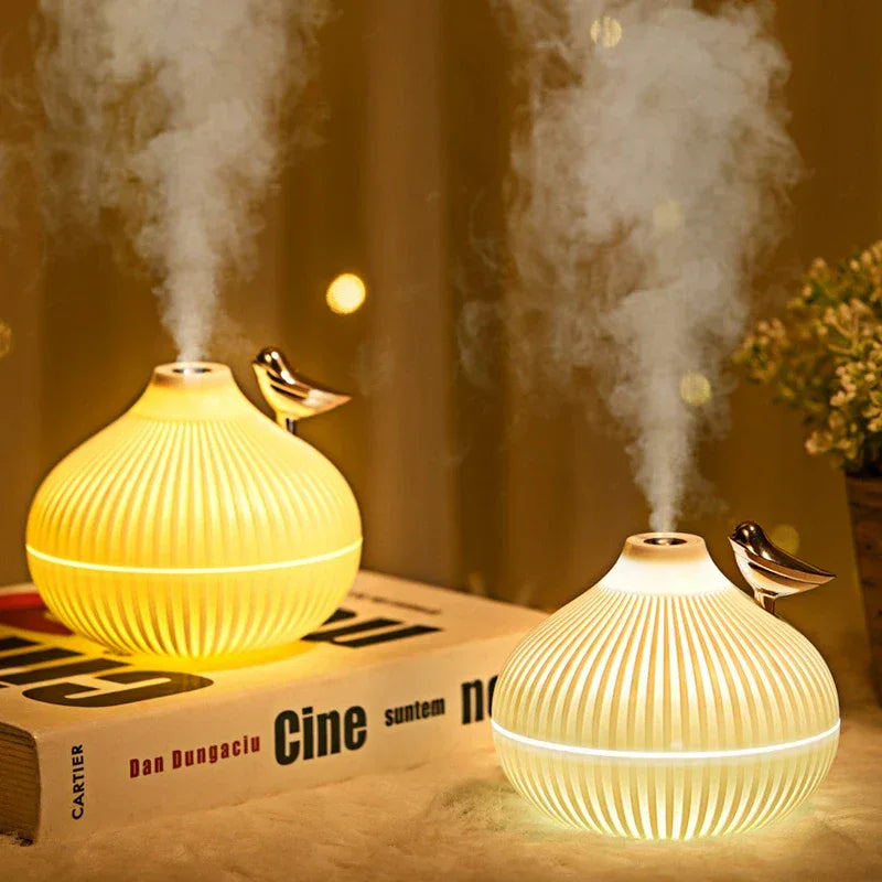 300ml USB Mini Humidifier – LED Aroma Diffuser - Clarify.pk