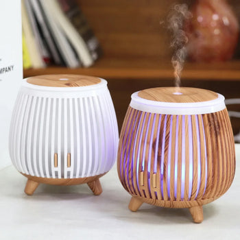 Ultrasonic Humidifier – LED Essential Oil Diffuser - Clarify.pk
