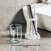 Toothbrush Holder with Quick-Dry Cup & Storage Shelf