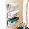 Wall-Mounted Transparent Storage Box – Multi-Purpose Organizer for Closet & Kitchen - Clarify.pk