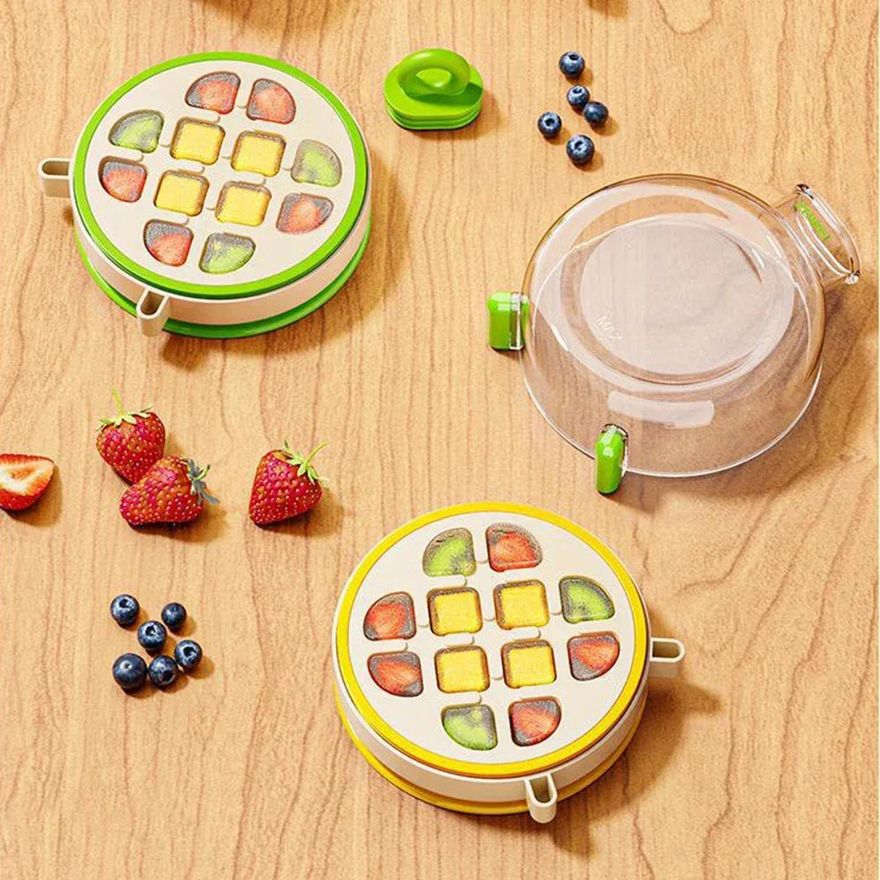 350ml Summer Dopamine Ice Lattice Straw Cup – Creative Cooling Drink Bottle