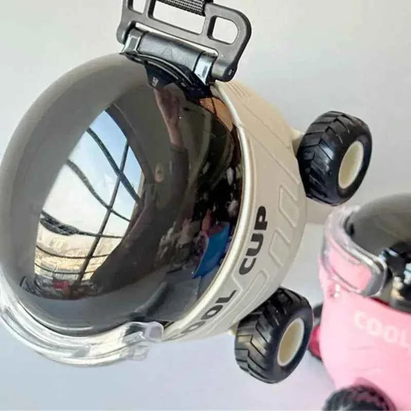 Miniature Spacecraft Water Bottle - Unique Cosmic Hydration Solution - Clarify.pk