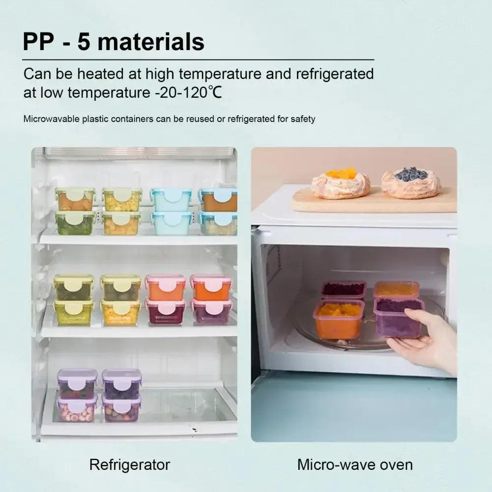 4pcs Mini Storage Container Set – Multi-Purpose - Clarify.pk