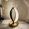 Halo Oval Rechargeable LED Crystal Desk Lamp