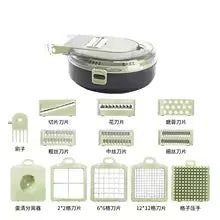 9-in-1 Vegetable Grinder & Cutter – Multifunctional Kitchen Tool - Clarify.pk